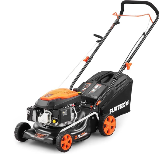El Cortacésped de Gasolina FUXTEC FX-RM4346ECO es una una máquina robusta y eficiente